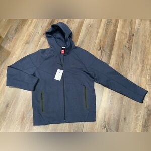 New Nike Sportswear Tech Fleece Windrunner Obsidian Heather FB7921 473 Men Sz L